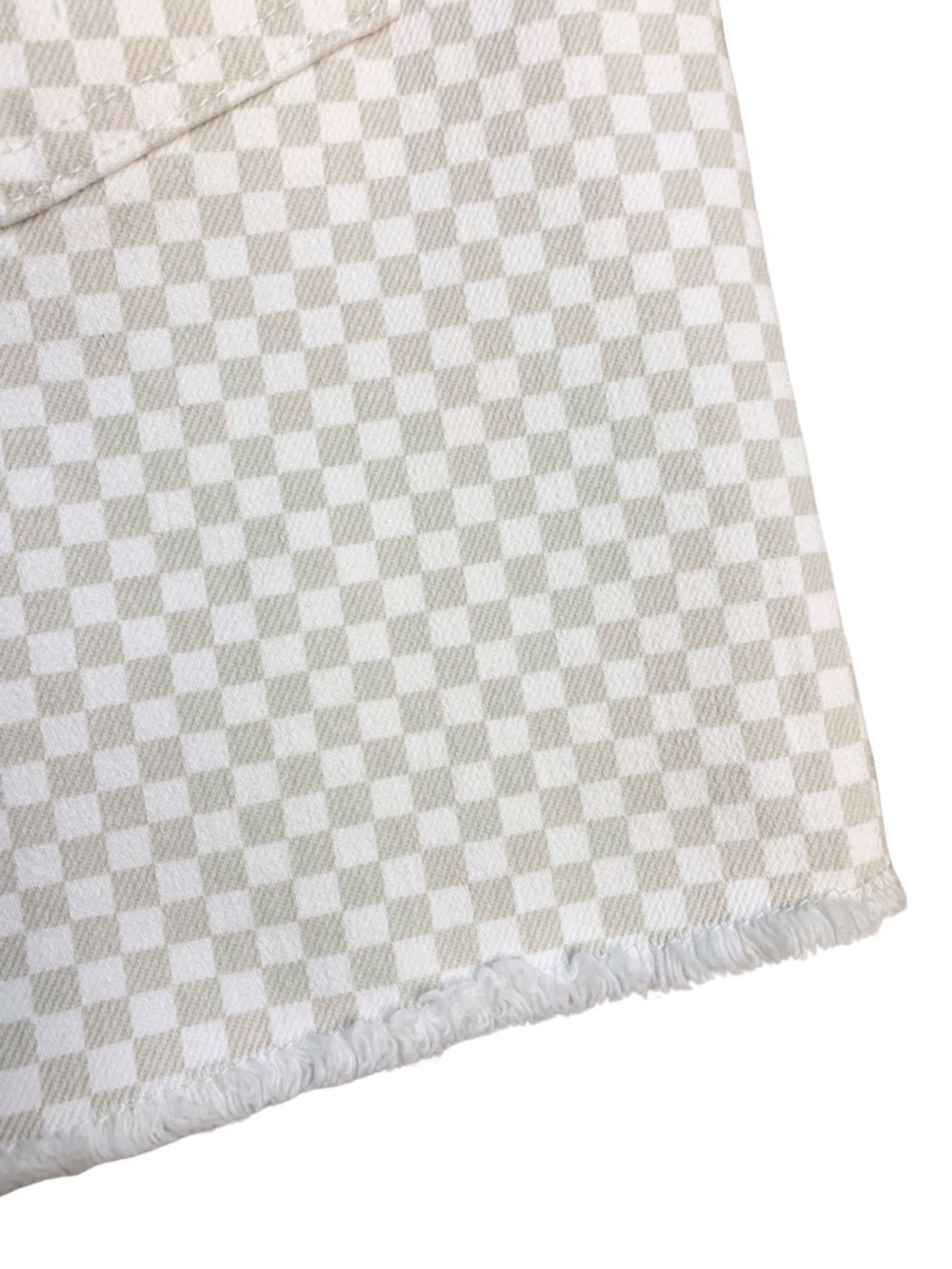 Carve Designs Maui Skirt Tan Cream Checks Print Denim
Retro Beachy Checkered - Picture 7 of 9